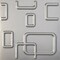 Ekena Millwork 11 7/8in. W x 11 7/8in. H Oslo EnduraWall Decorative 3D Wall Panel Covers 0.98 Sq. Ft. WP12X12OSCST - alternate 1